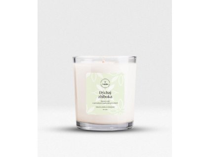 Vonia sójová sviečka dýchaj zhlboka 180g