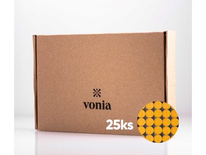 Vonia Čajové sviečky včelí vosk zerowaste 25ks 2